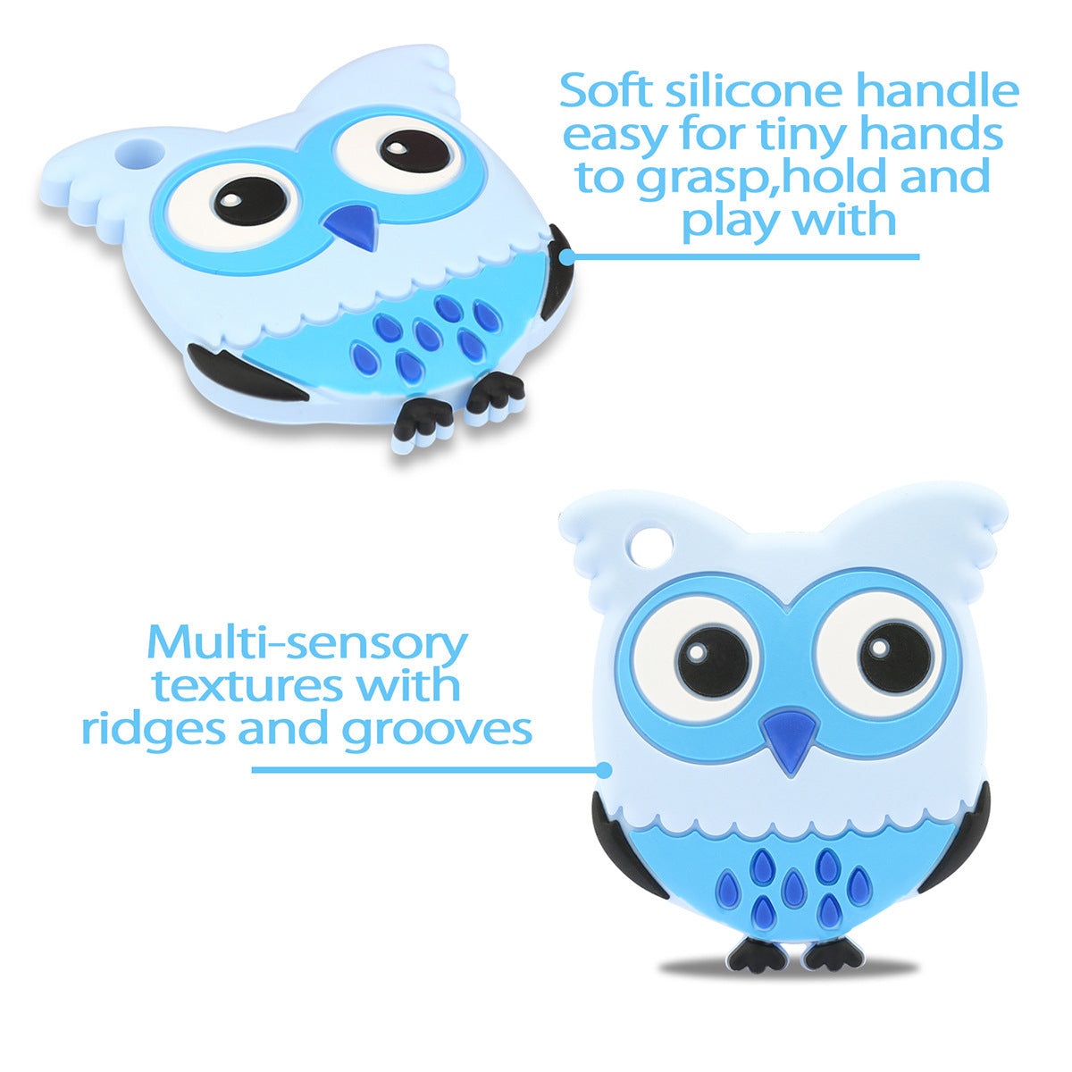 Anti-bite Baby Owl Teether Molar Toy